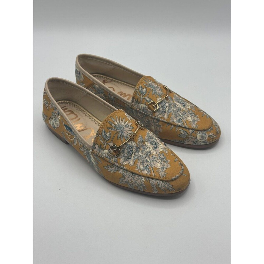 Sam Edelman Women's Loraine Bit Loafers in Multicolor Floral Pattern Size 4.5
